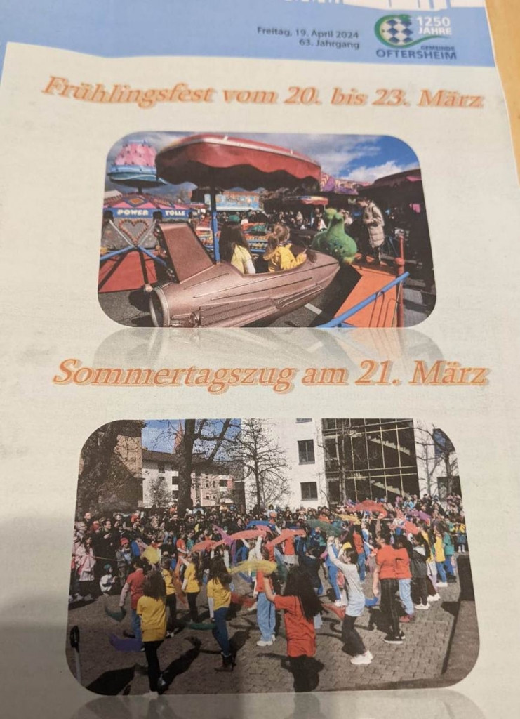 Titelseite Mitteilungsblatt