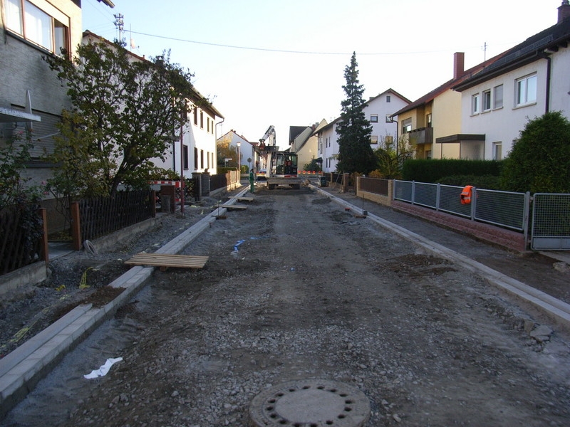 Baumaßnahme Hildastraße