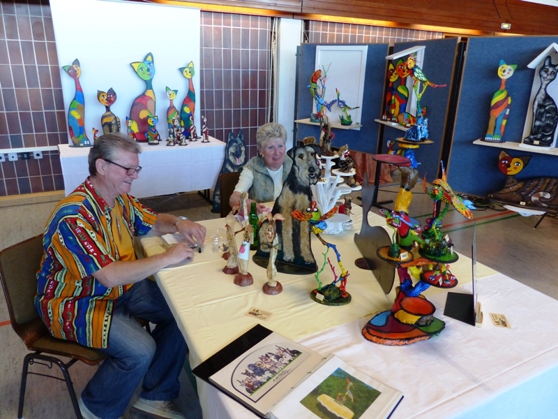 Hobbykünstler-Ausstellung