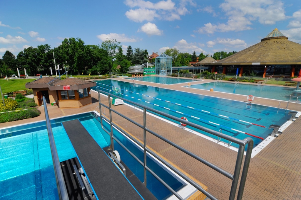 bellamar, Blick ins Freibad