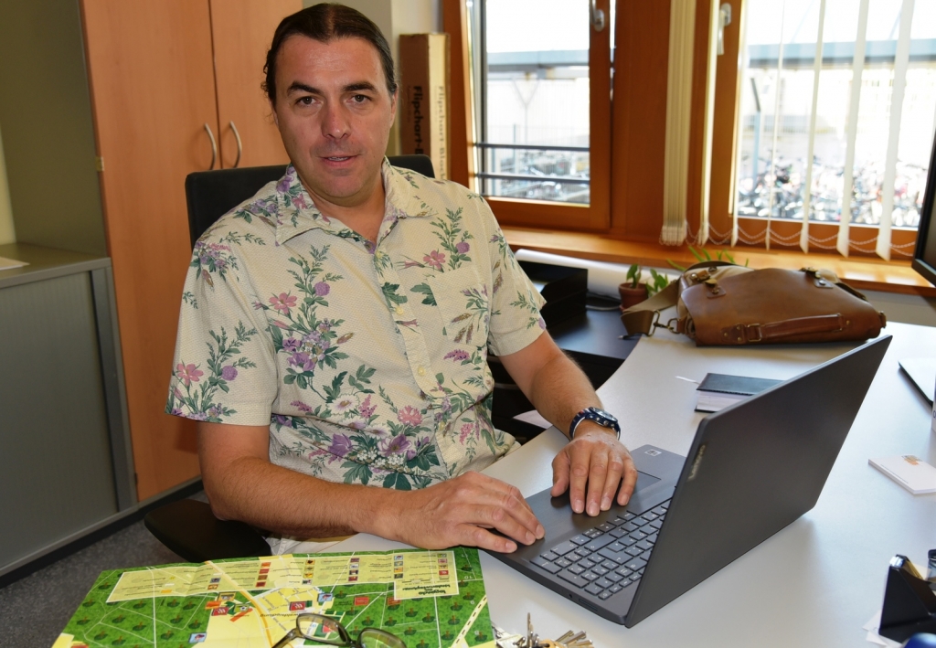 Sebastian Längerer ist der neue Jugendreferent im Rathaus.