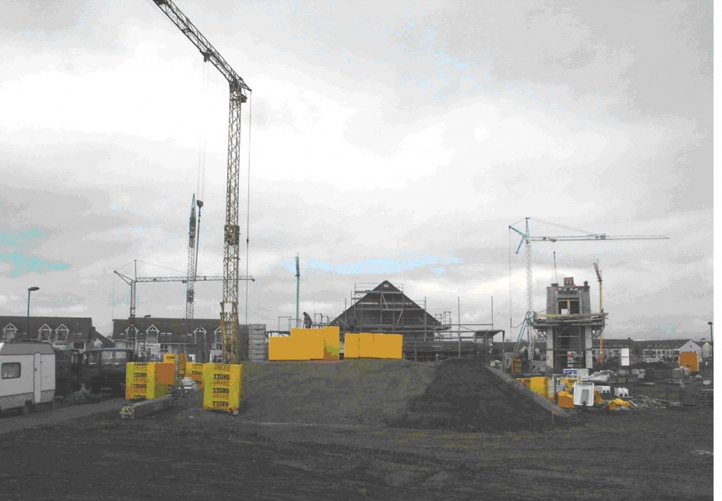 Baufortschritt Nord West