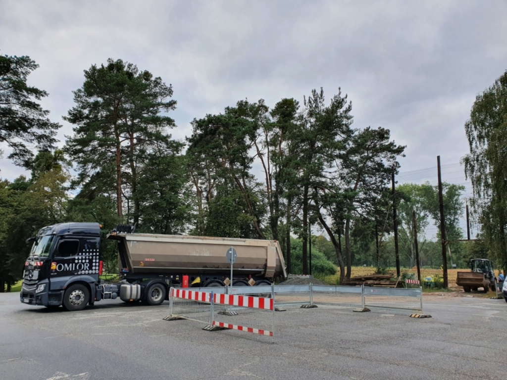 Mit verstärktem LKW-Verkehr ist zu rechnen 