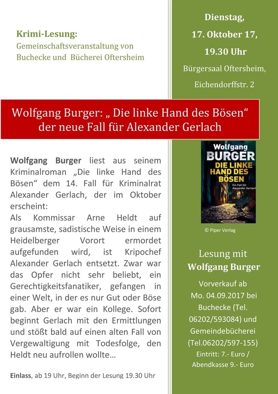 BÜ Lesung Burger