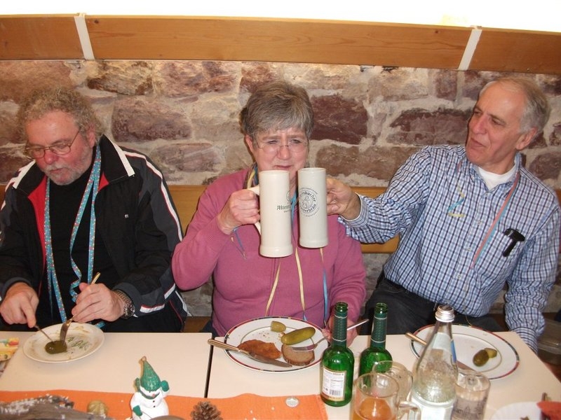 Lustigen Vereinsausflug beim Bierabend des Gartenbauvereins erlebt