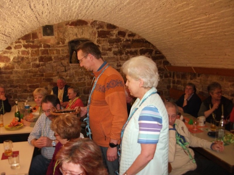Lustigen Vereinsausflug beim Bierabend des Gartenbauvereins erlebt
