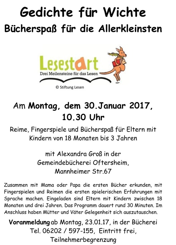 BÜ Gedichte für Wichte