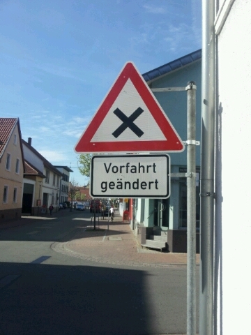 Vorfahrtsänderung 1