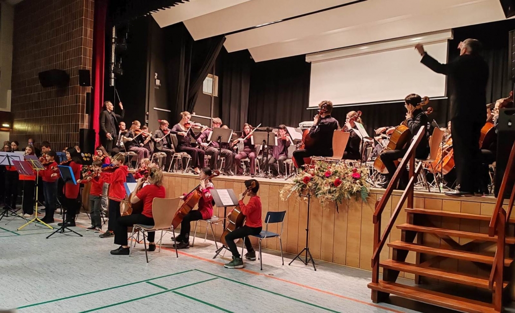 Konzert der Musikschule in der Kurpfalzhalle