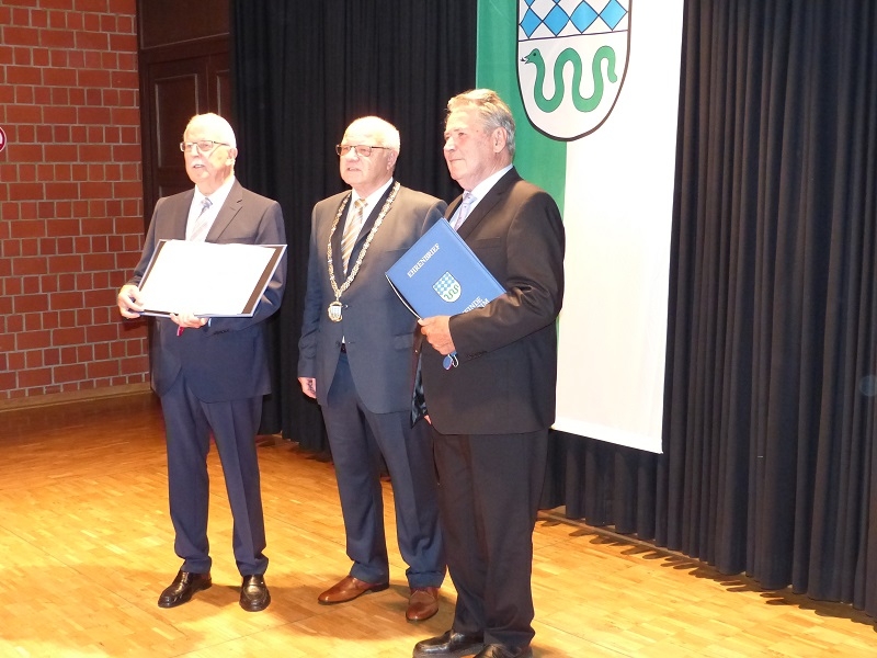Walter Pfister, Helmut Baust, Kurt Siegel