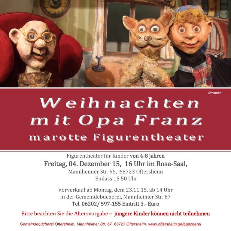 BÜ KInder Weihnachten Opa Franz