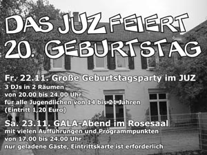 Jubiläum JUZ