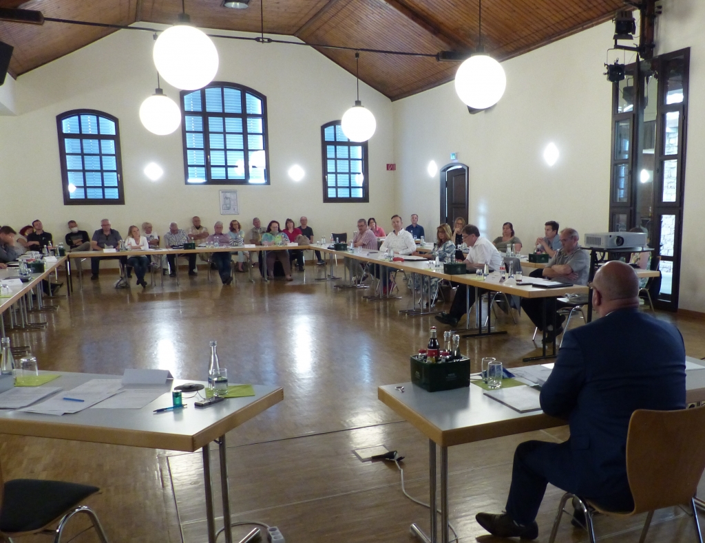 Gemeinderatssitzung am 19.05.2020 im Rose-Saal 