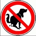 Hundeverbotsschild