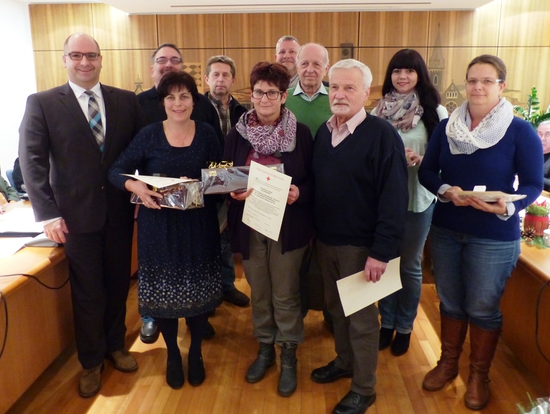 Blutspenderehrung 2015
