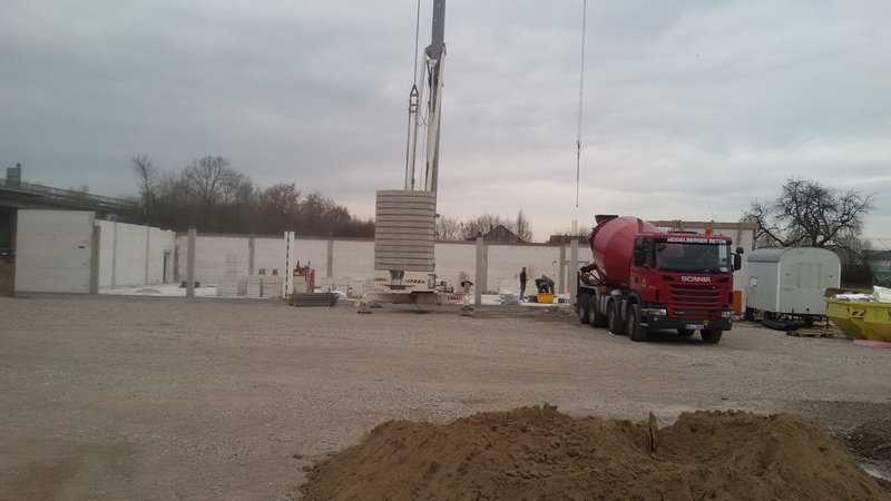 Baustelle Drogeriemarkt