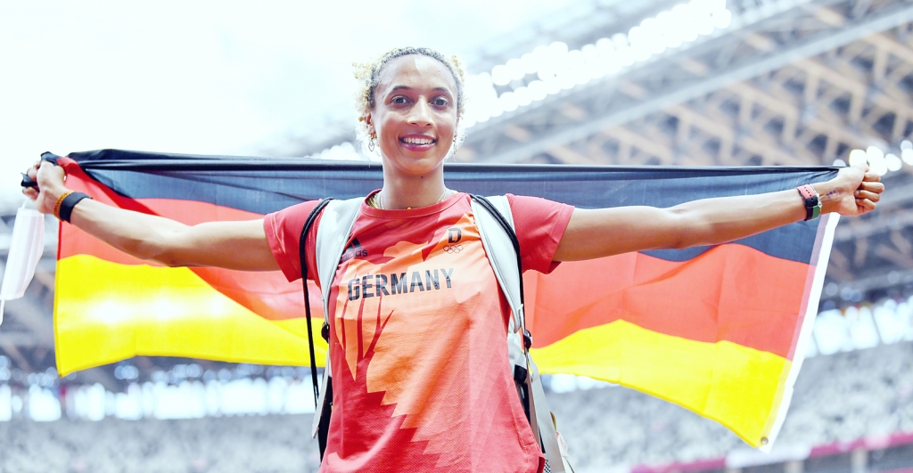 Malaika Mihambo bei den Olympischen Spielen 2021 (Foto: Gemeindearchiv/Windestam-Decabild Hensel)