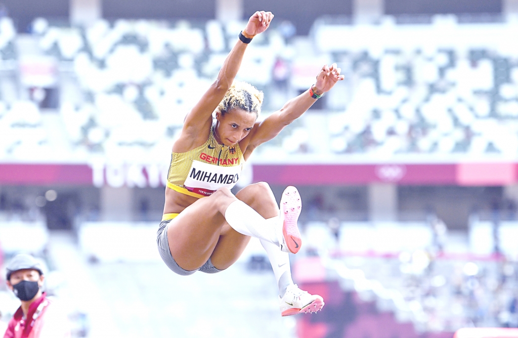 Malaika Mihambo bei den Olympischen Spielen 2021 (Foto: Gemeindearchiv/Windestam-Decabild Hensel)