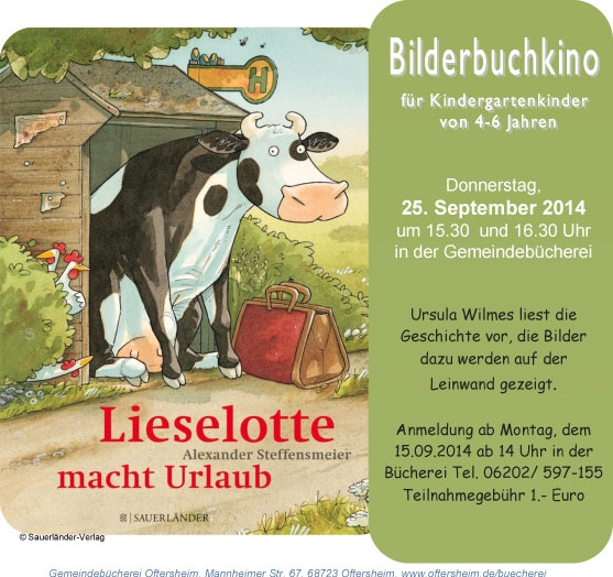 BÜ Bilderbuchkino Lieselotte