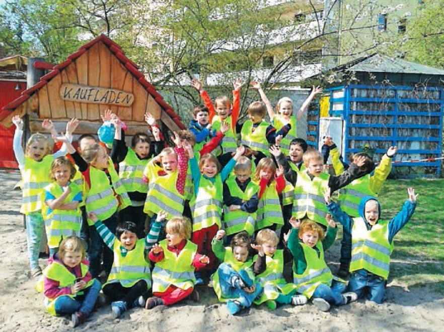 Kita Fohlenweide - Warnwesten