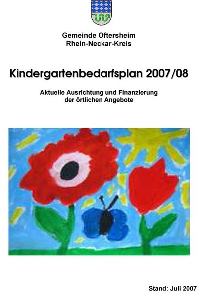 Kindergartenbedarfsplan Bild