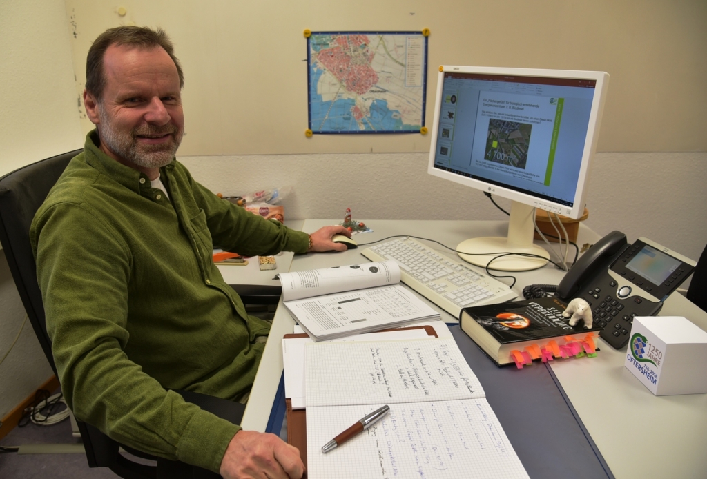 Martin Hirning ist neuer kommunaler Klimaschutzmanager im Rathaus.
