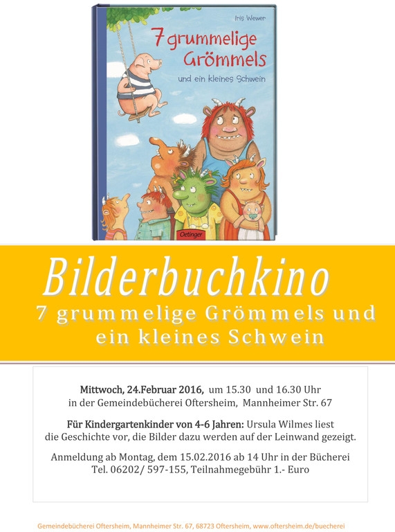 BÜ Bilderbuchkino Grömmels