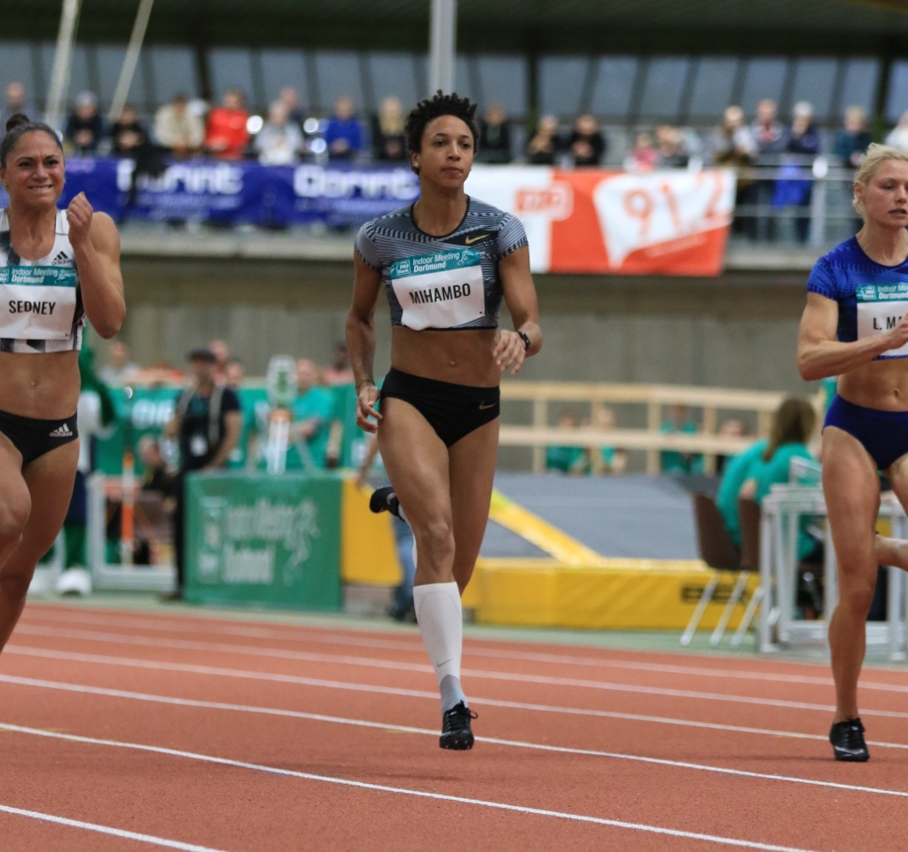 Malaika Mihambo sprintet auf Platz 2