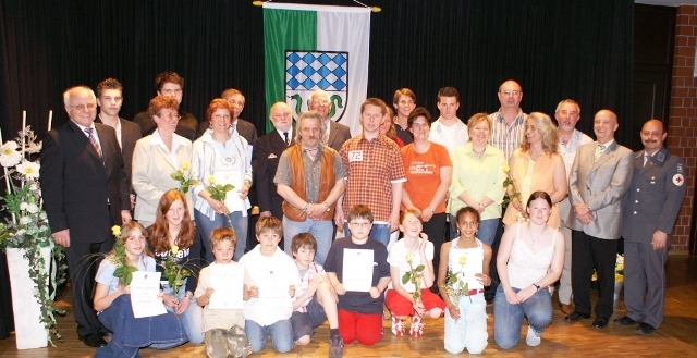 Sportlerehrung 06 Gruppenbild