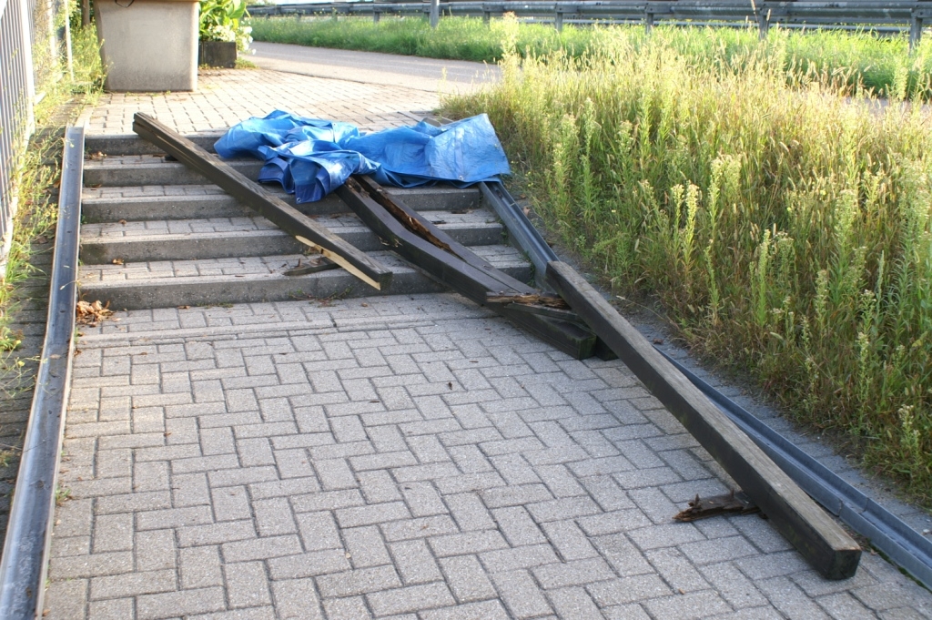 Bild 2 Vandalismus in Oftersheim