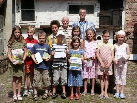 Gewinner des Museumsquiz beim Museumstag 2008