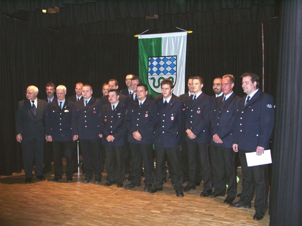 Ehrungsveranstaltung 2004 Feuerwehr
