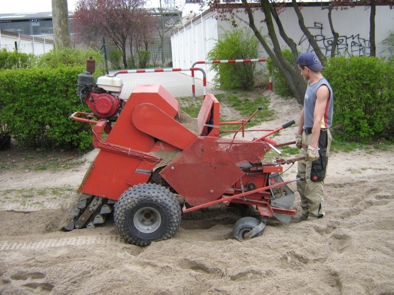 Sandreinigung