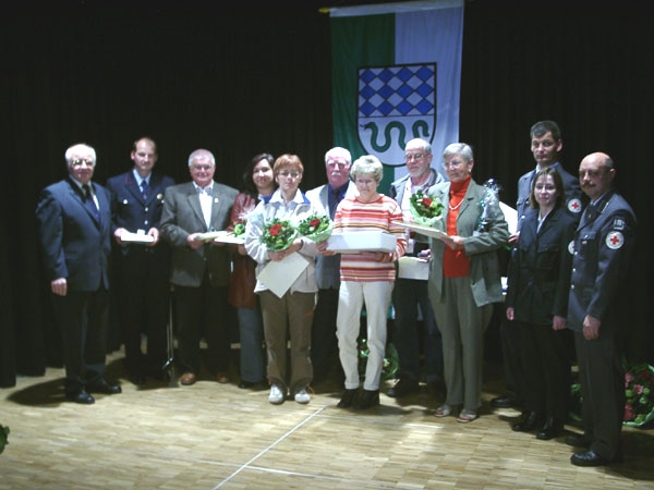 Ehrungsveranstaltung 2004 Blutspender