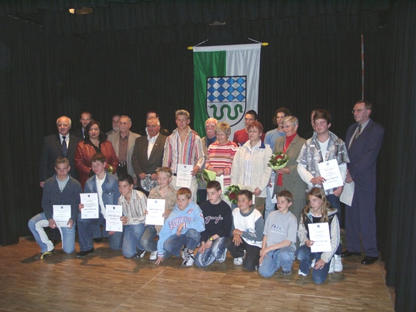 Ehrungsveranstaltung 2004 Sportler