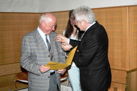 Ehrung Rolf Weber durch Arbeitskreis Heimatpflege 2009