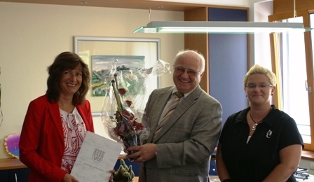 Dienstjubiläum Sylvia Fassott-Schneider 2009