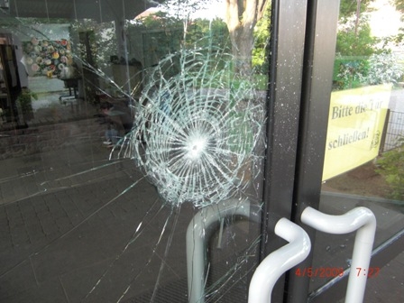 Vandalismusschaden Fr.-Ebert-Schule