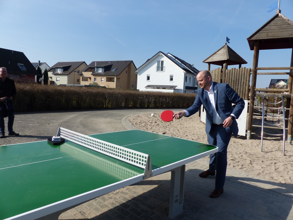 Tischtennisplatte Burgenspielplatz